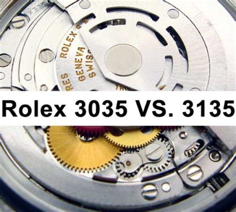 rolex 3135 movement replica|rolex caliber 3035 vs 3135.